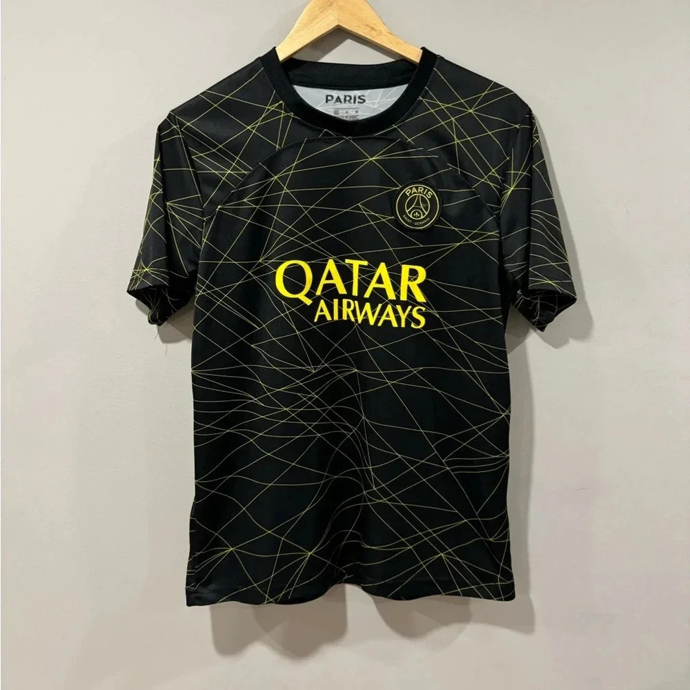 Mbappe Qatar Airways PSG Paris St. Germain Football Soccer Jersey